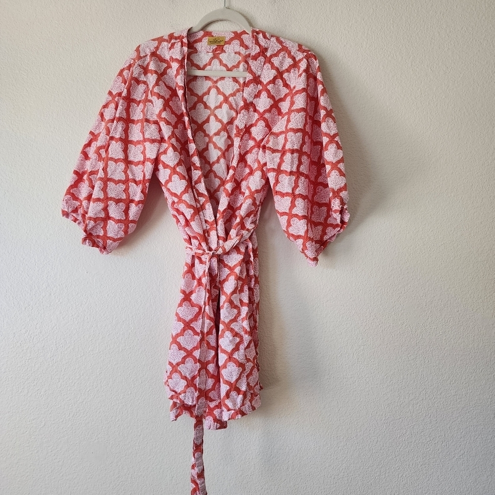 Roller Rabbit Jemina Kimono OS - Picture 2 of 7